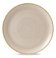 Nutmeg Cream Coupe Plate 